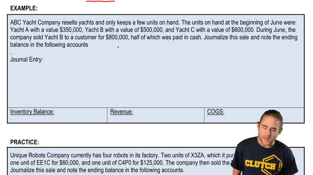 Specific Identification of Inventory