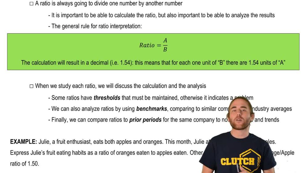 Introduction to Ratios