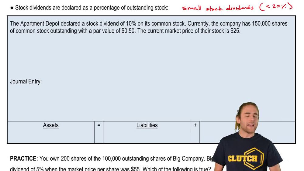 Stock Dividends