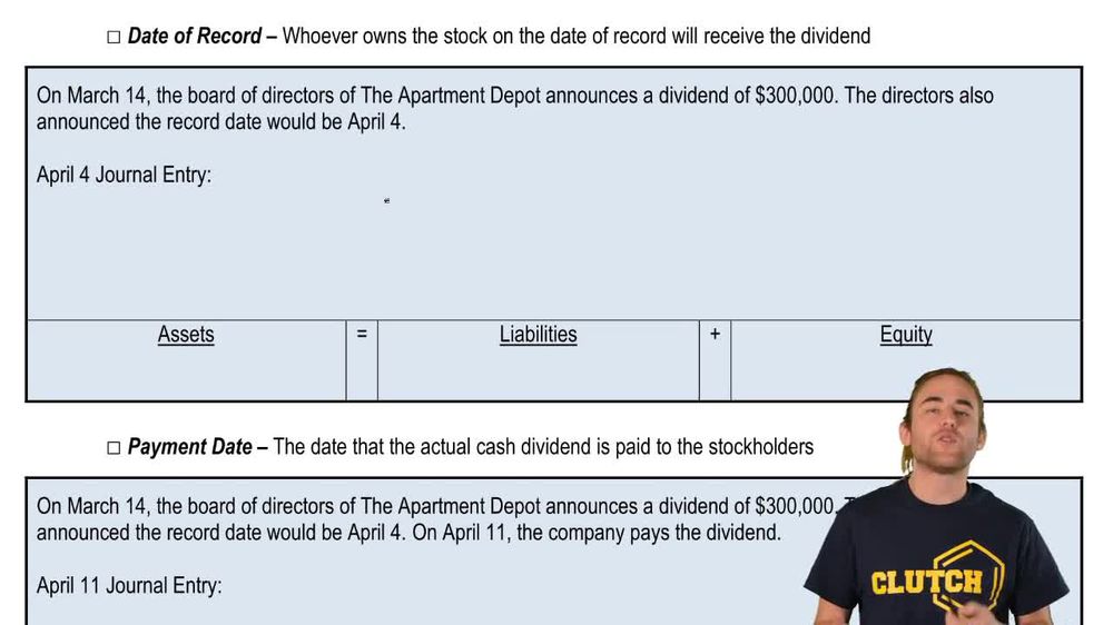 Dividend Record Date