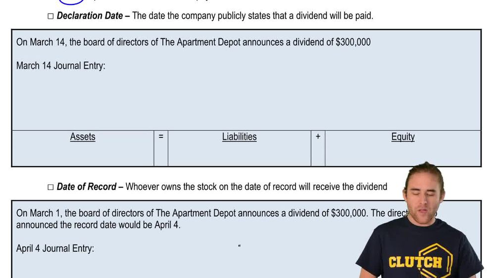 Dividend Declaration Date